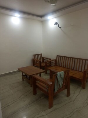 Living Room in 1 BHK Builder Floor at Lajpat Nagar I – for Rent