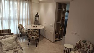 Living Room in 1 BHK Apartment at Hiranandani Regent Hill, Powai – for Rent