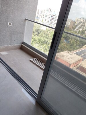 Balcony in 3 BHK Apartment at Shree Park Altezza, Andheri West – for Rent