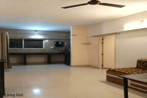 Living Room in 1 BHK Apartment at Gera Shrishti, Wagholi – for Rent