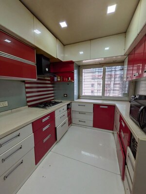 Kitchen in 3 BHK Apartment at Indradarshan II, Oshiwara – for Sale