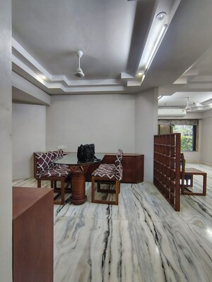 Living Room in 2 BHK Apartment at Juhu – for Rent