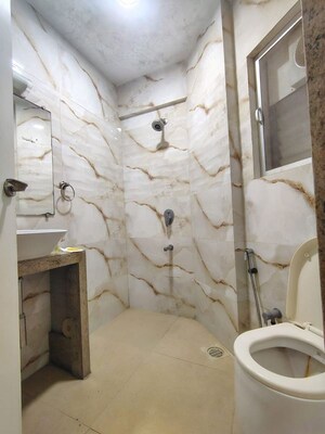 Bathroom in 2 BHK Apartment at Juhu – for Rent