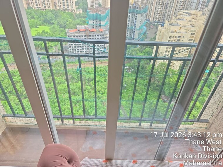 Balcony, vijay-orovia 3 Bedroom 887 Sq.Ft. Apartment In Ghodbunder Road Thane 10651893