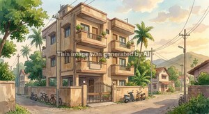  Apartment – Exterior View View at Shirdhon - for Sale