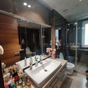 Bathroom in 4 BHK Builder Floor at Greater Kailash I – for Rent