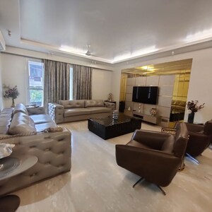 Living Room in 4 BHK Builder Floor at Greater Kailash I – for Rent
