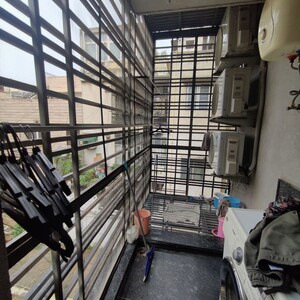 Staircase in 4 BHK Builder Floor at Greater Kailash I – for Rent