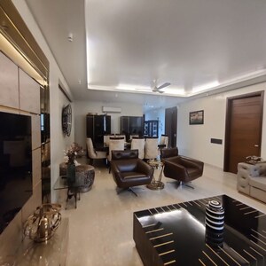 Living Room in 4 BHK Builder Floor at Greater Kailash I – for Rent