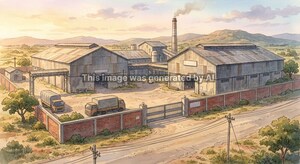  Industrial Plot – Exterior View View at Shenavade - for Sale