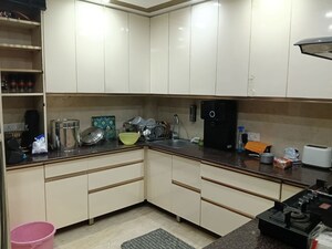 Kitchen in 3 BHK Builder Floor at Hemkunt Colony – for Rent