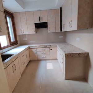 Kitchen in 4 BHK Builder Floor at Panchsheel Enclave – for Rent