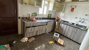 Kitchen in  Apartment at Basaveshwara Nagar – for Sale