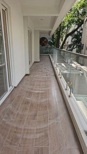 Balcony in 3 BHK Apartment at Maya Apartments Cooke Town, Cooke Town – for Rent