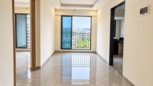 Living Room in 2 BHK Apartment at Dhanlaxmi Dhananjay Hill View, Nalasopara West – for Sale