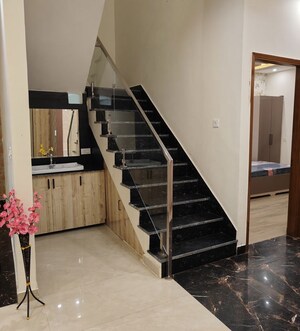 Staircase in 5 BHK Independent House at Ambala Highway – for Sale