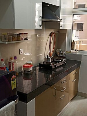 Kitchen in 4 BHK Apartment at Vipul Greens, Sector 48 – for Rent