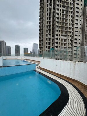 Swimming Pool in 3 BHK Apartment at Je And Vee Om Trimurti, Malad East – for Sale