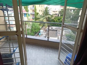 Balcony in 2 BHK Apartment at Bhandari Savannah, Wagholi – for Rent