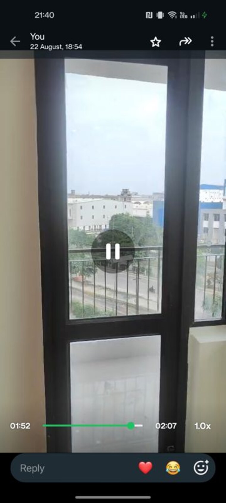 Balcony, rg-luxury-homes 2 Bedroom 1229 Sq.Ft. Apartment In Sector 16b Greater Noida Greater Noida 10652624