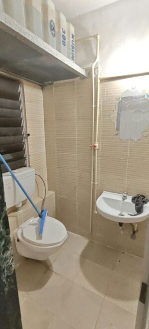 Bathroom in 2 BHK Apartment at DB Orchid Ozone, Dahisar East – for Rent