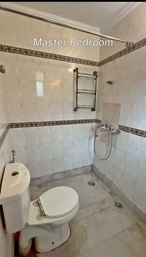 Bathroom in 4 BHK Builder Floor at Panchsheel Enclave – for Rent