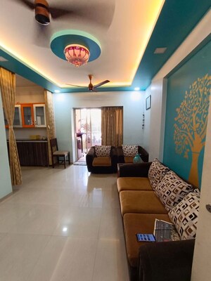 Living Room in 2 BHK Apartment at Aishwaryam Comfort Gold, Akurdi – for Rent