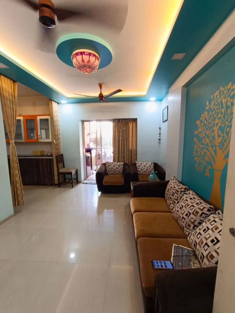 Living Room, aishwaryam-comfort-gold 2 Bedroom 950 Sq.Ft. Apartment In Akurdi Pune 10652676