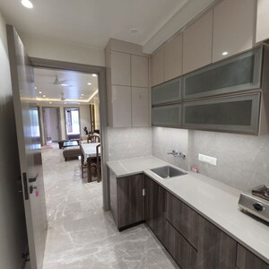 Kitchen in 3 BHK Builder Floor at East Of Kailash – for Rent