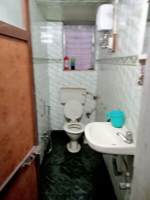 Bathroom in 2 BHK Apartment at Senapati Bapat Marg – for Rent