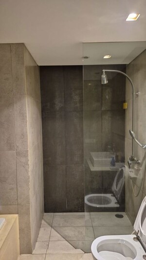 Bathroom in 4 BHK Apartment at Panchshil One North, Magarpatta City – for Rent