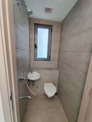 Bathroom in 3 BHK Apartment at Rustomjee Crown, Prabhadevi – for Rent