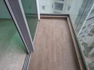 Balcony in 3 BHK Apartment at Kalpataru Immensa, Kolshet Road – for Rent