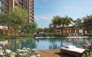 Swimming Pool in 4 BHK Apartment at Kalpataru One, Lower Parel – for Sale