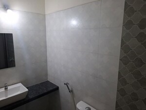 Bathroom in 3 BHK Apartment at Acme Ozone Phase II, Manpada – for Rent