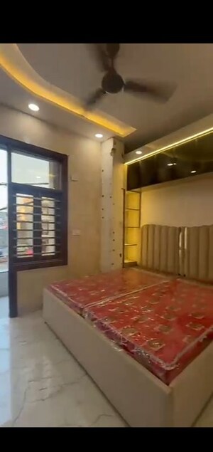 Bedroom in 3 BHK Builder Floor at Bhagwati Garden – for Sale