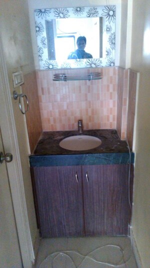 Bathroom in 2 BHK Apartment at Mittal Silver Crescent, Kharadi – for Rent