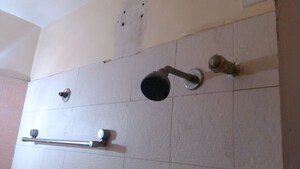 Bathroom in 2 BHK Apartment at Mittal Silver Crescent, Kharadi – for Rent