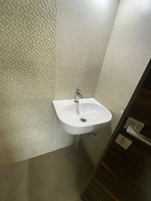 Bathroom in 1 BHK Apartment at Ruparel Elara, Kandivali West – for Rent