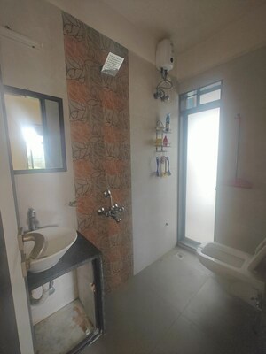 Bathroom in 2 BHK Apartment at Fortune Ira Pearl, Seawoods – for Rent