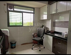 Kitchen in 1 BHK Apartment at Krishna Heights Ghansoli, Ghansoli – for Rent
