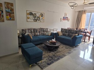 Living Room in 3.5 BHK Apartment at M3M Soulitude, Sector 89 – for Rent