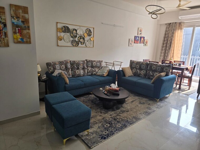 Living Room, m3m-soulitude 3.5 Bedroom 1590 Sq.Ft. Apartment In Sector 89 Gurgaon 10652859
