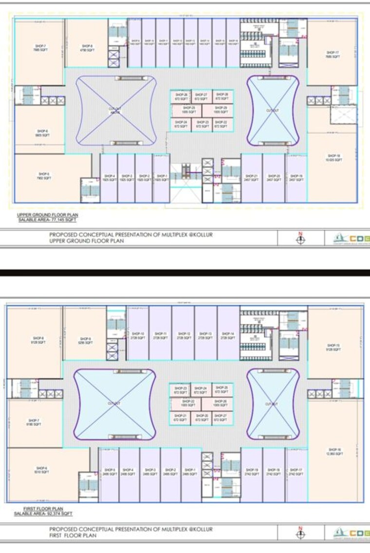 Floor Plan, pati Commercial Office Space 400 Sq.Ft. In Pati Hyderabad 10652855