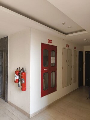 Building Lobby in 3.5 BHK Apartment at Microtek Greenburg, Sector 86 – for Rent