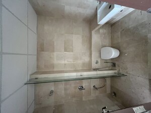 Bathroom in 3 BHK Apartment at Sheth Auris Serenity Tower 3, Malad West – for Rent