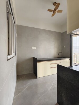 Kitchen in 2.5 BHK Apartment at Gami Terra, Sanpada – for Rent