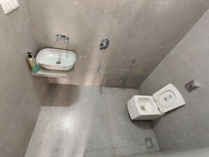 Bathroom in 2.5 BHK Apartment at Gami Terra, Sanpada – for Rent