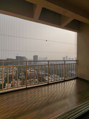 Balcony in 2.5 BHK Apartment at Gami Terra, Sanpada – for Rent