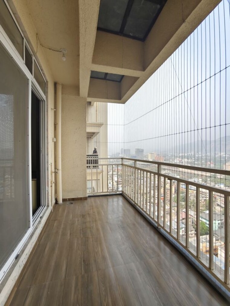 Balcony, gami-terra 2.5 Bedroom 1475 Sq.Ft. Apartment In Sanpada Navi Mumbai 10652896